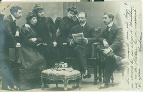 Fotografía antigua: BARCELONA. FOTO NAPOLEÓN. ESCRITA EN 1906.